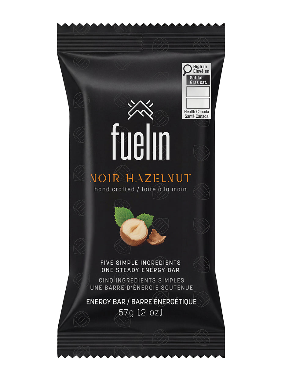 Noir Hazelnut energy bar